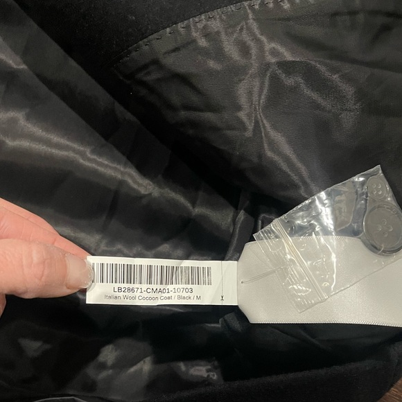 NWT Quince Italian Wool Cocoon Coat - Picture 7 of 10